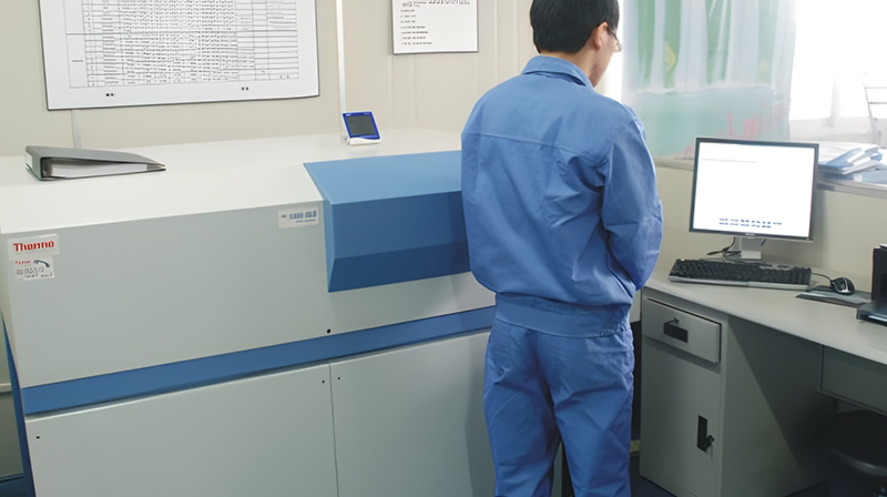 الاختبار الكيميائي للمواد الخام